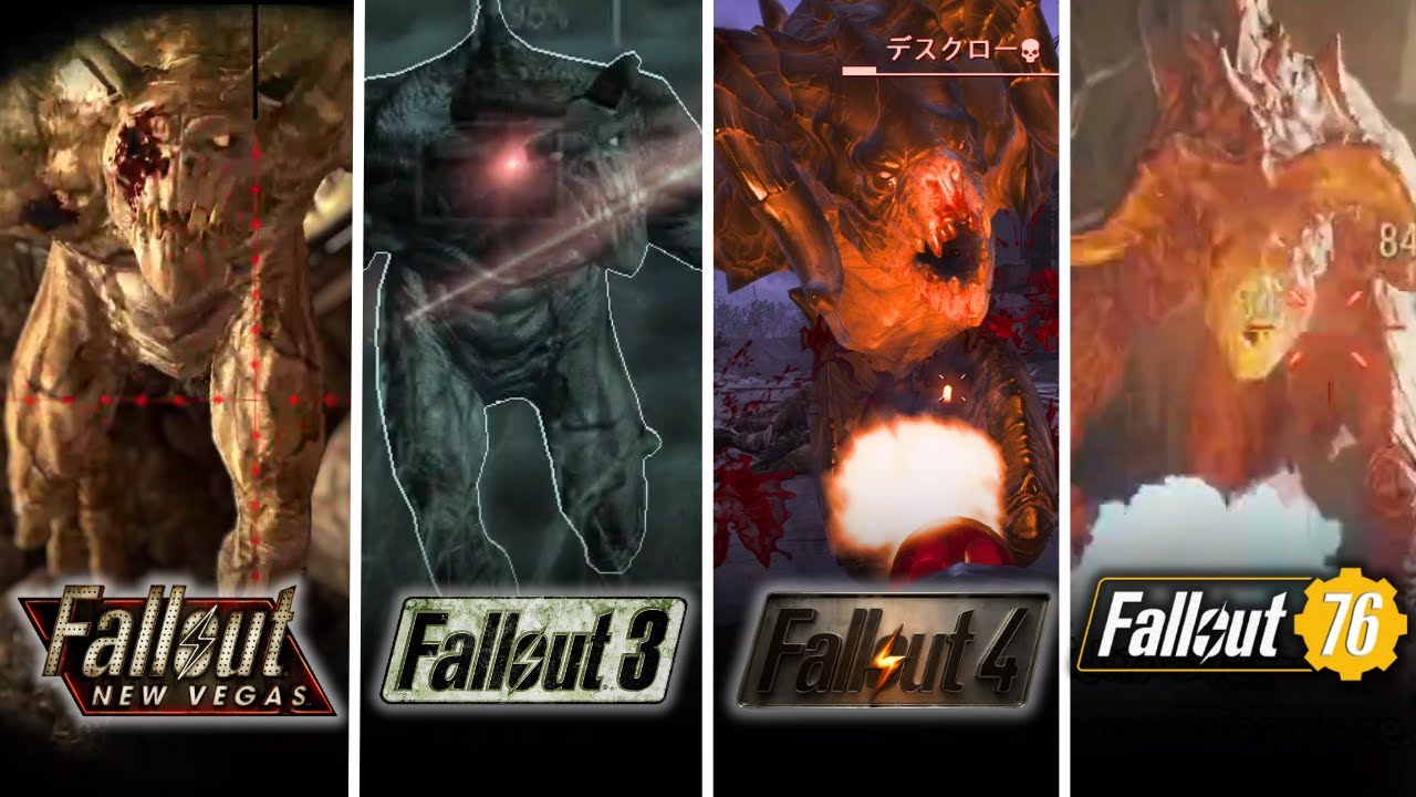 I CHALLENGED DEATHCLAWS in EVERY Fallout