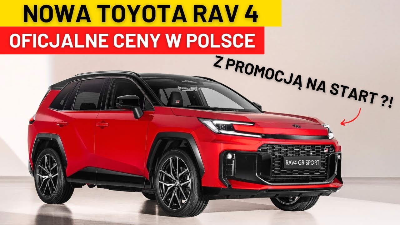 TOYOTA RAV4 2026 - CENY W POLSCE