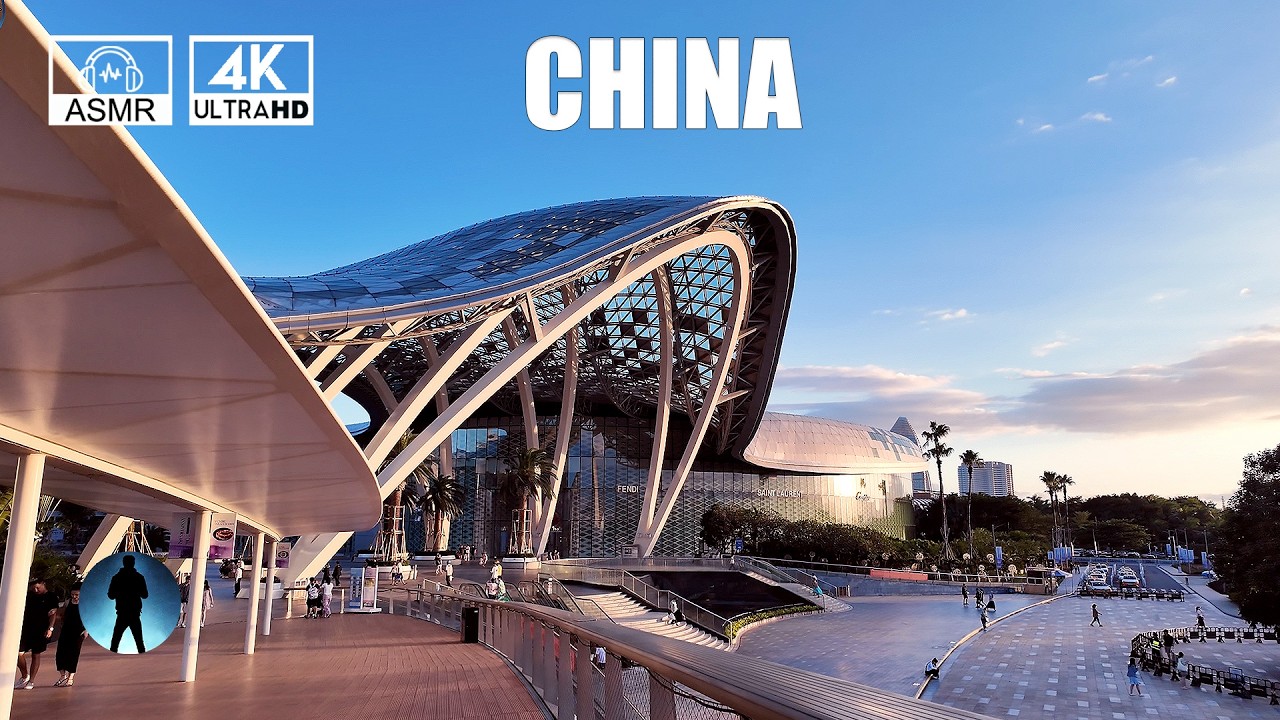 🚶  China 4K｜Explore China's famous duty-free mall on foot【Sanya】| Relax｜POV｜No talking, no music