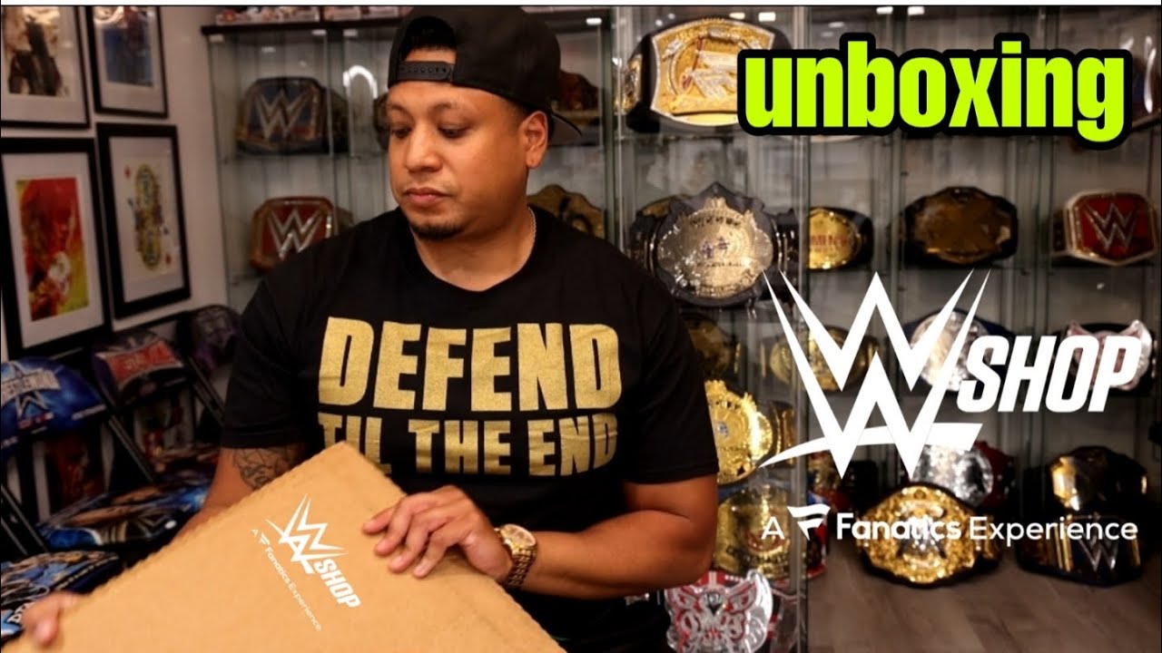 WWE SHOP UNBOXING! CODY RHODES! @WWE @Fanatics