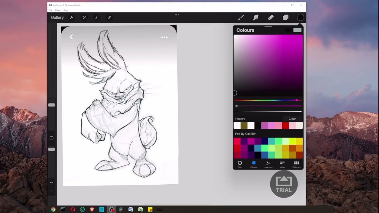 Trying to Draw in Procreate 14