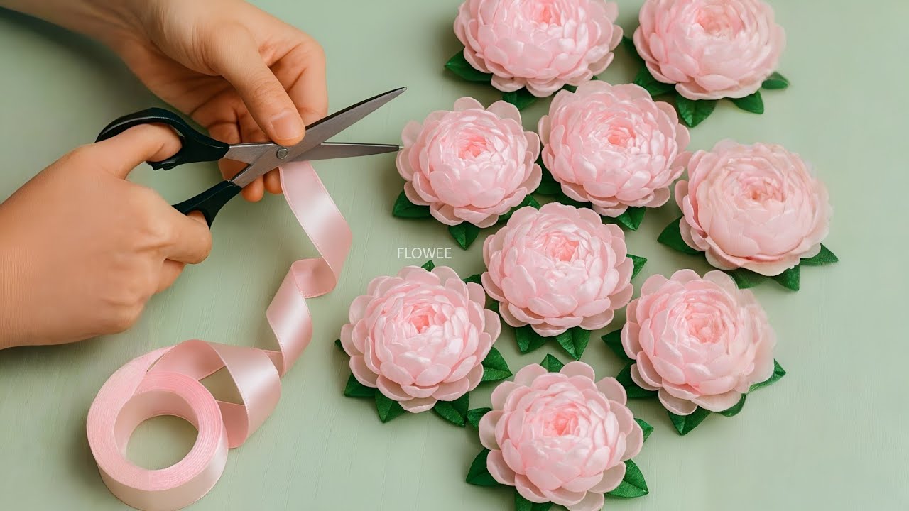 You Won’t Believe How Easy This Satin Rose Is to Make!
