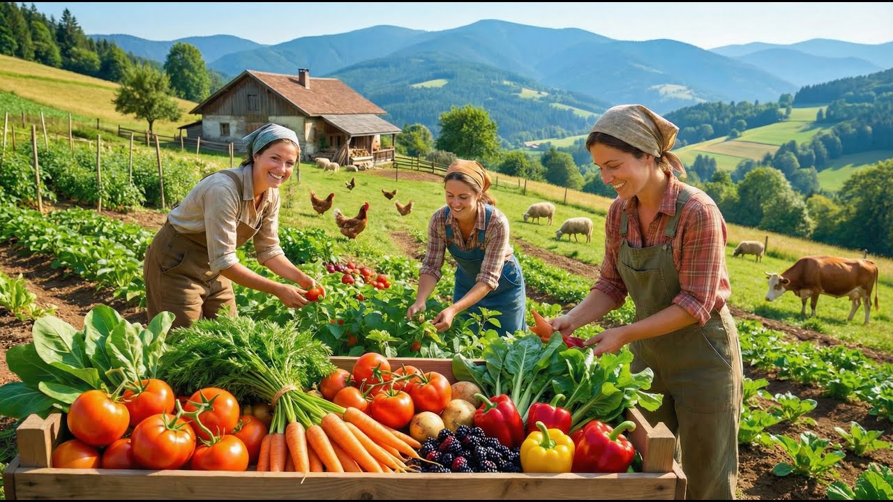 A Quiet Day of Countryside Life | Living Simply in the Mountains