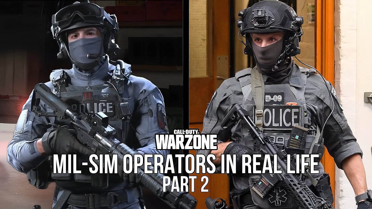 Call Of Duty: Mil-Sim Operators & There Real Life Counterparts | Part 2.