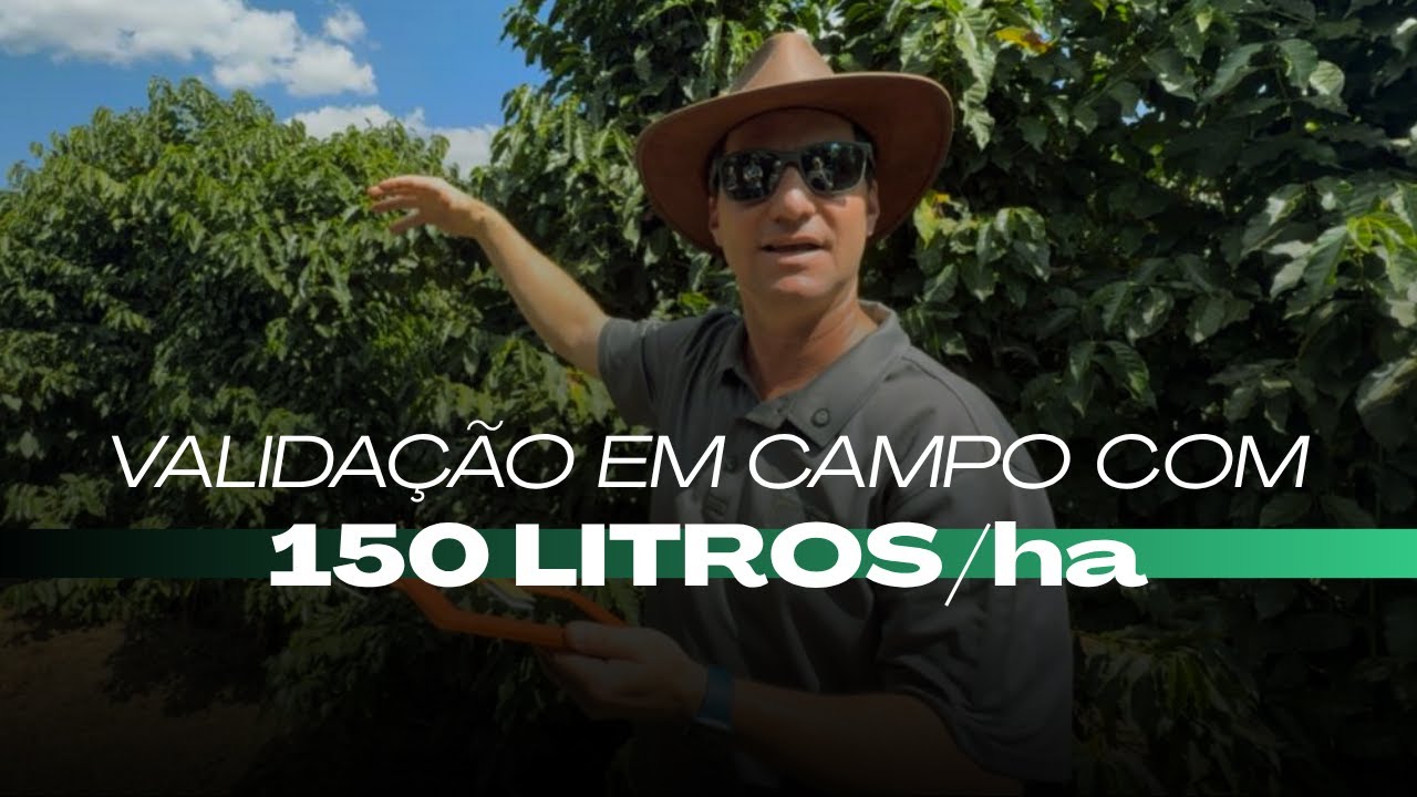 Teste Real no Campo: Pulverização de 150L/ha com Alta Performance! 🚜🌾