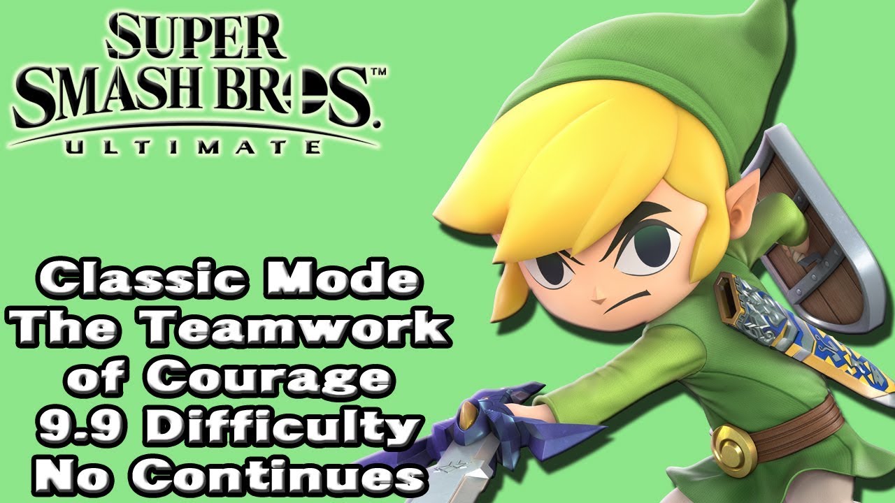 Super Smash Bros. Ultimate (Classic Mode 9.9 Intensity No Continues | Toon Link)