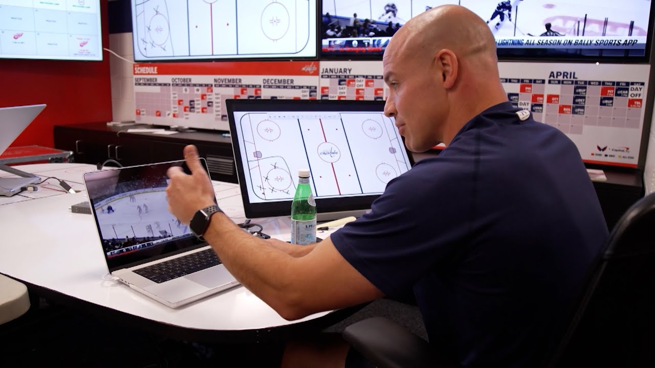 Joining a Capitals coaches meeting with Spencer Carbery | Hometown with Rachel Nichols