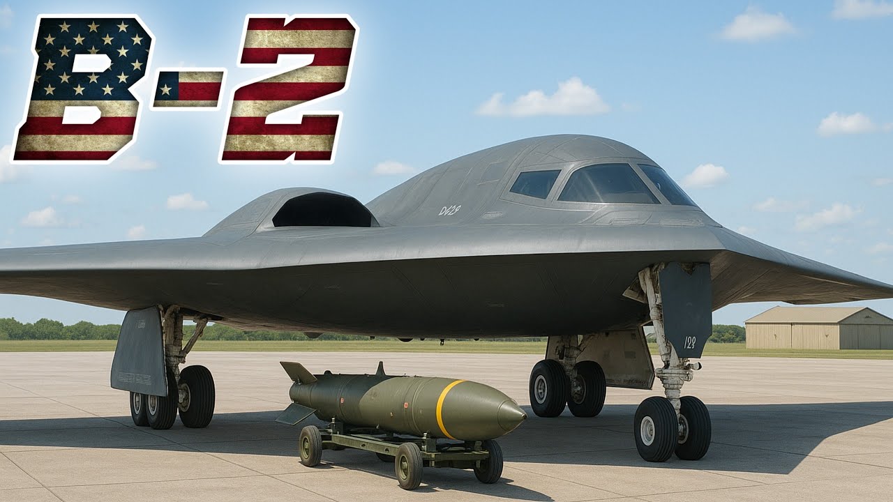 এই বিশ্বের সব থেকে ভয়ানক বম্বার প্লেন, (B2 Spirit Bomber)