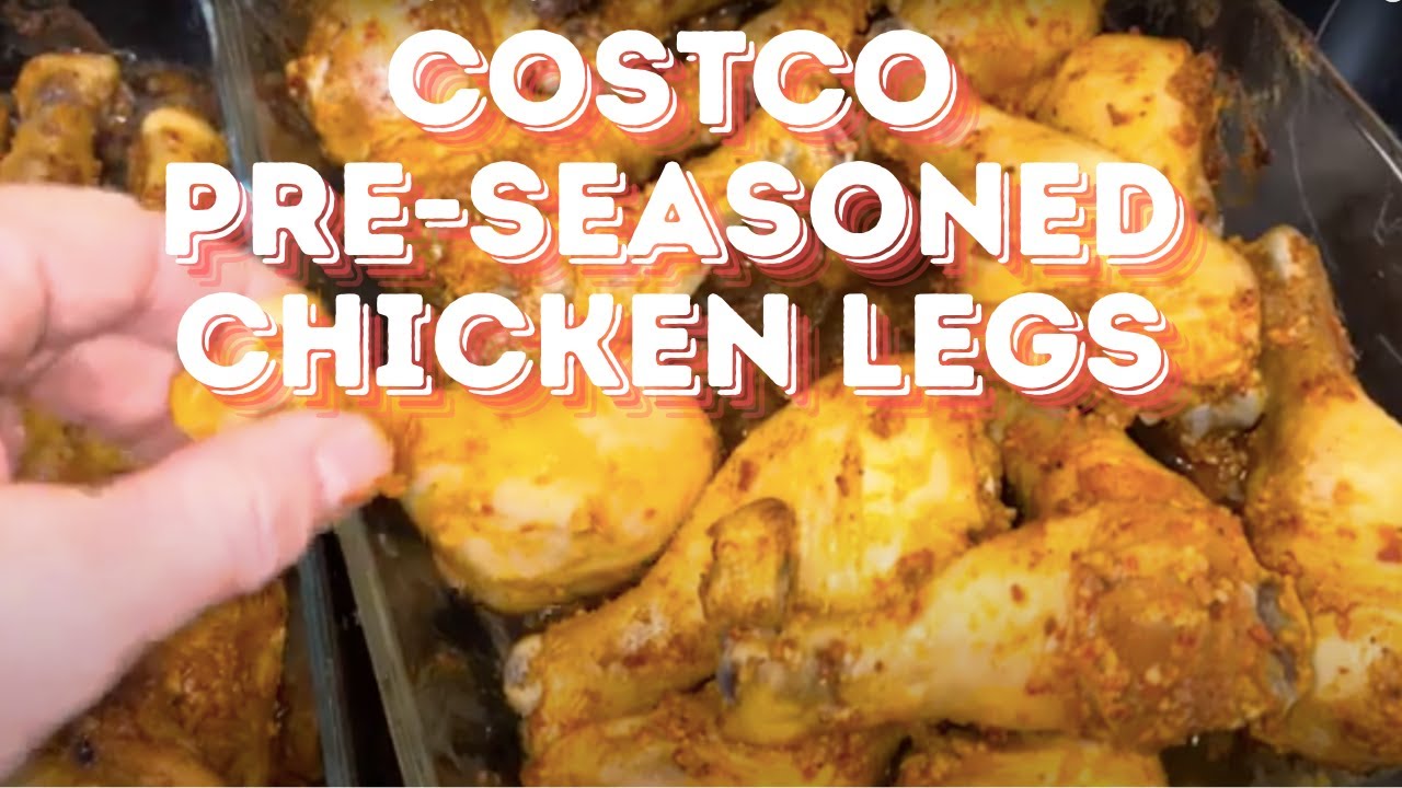 Costco's Pre-Seasoned Chicken Legs Baking Tutorial Demo | Which is Better? Baked or Grilled?