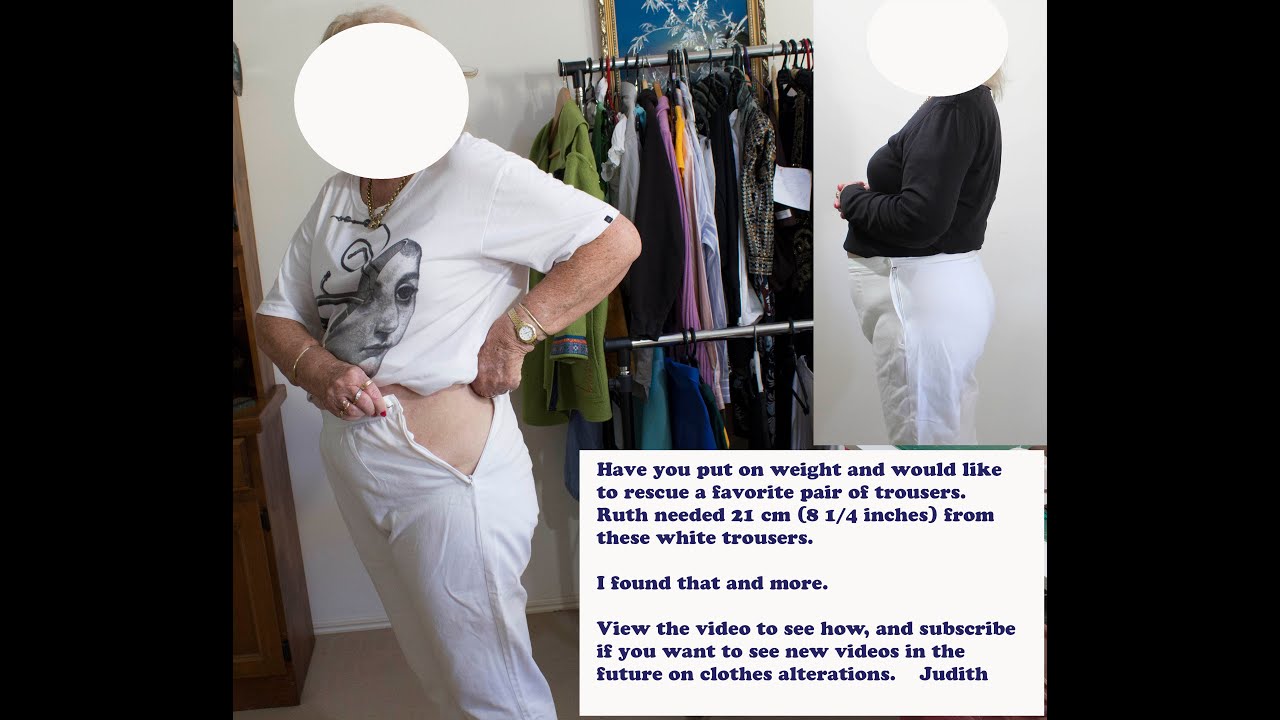 Extend waist trousers