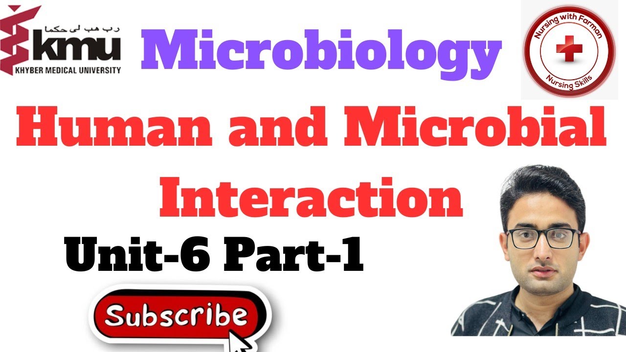 Human and Microbial Interaction | Normal Microbial Flora of Human Body | Microbiology Unit-6 Part-1.