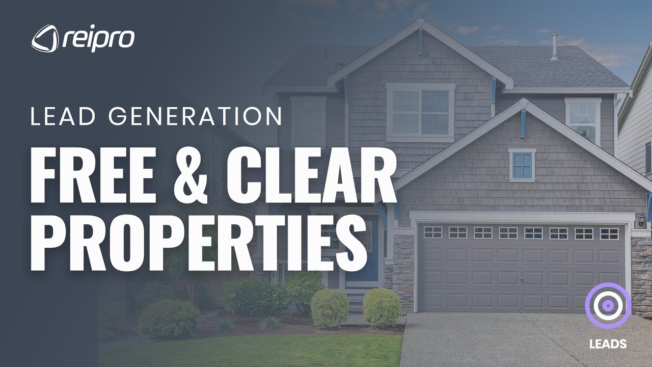 The BEST Way To Find Properties With No Mortgage | REIPro&reg; Software