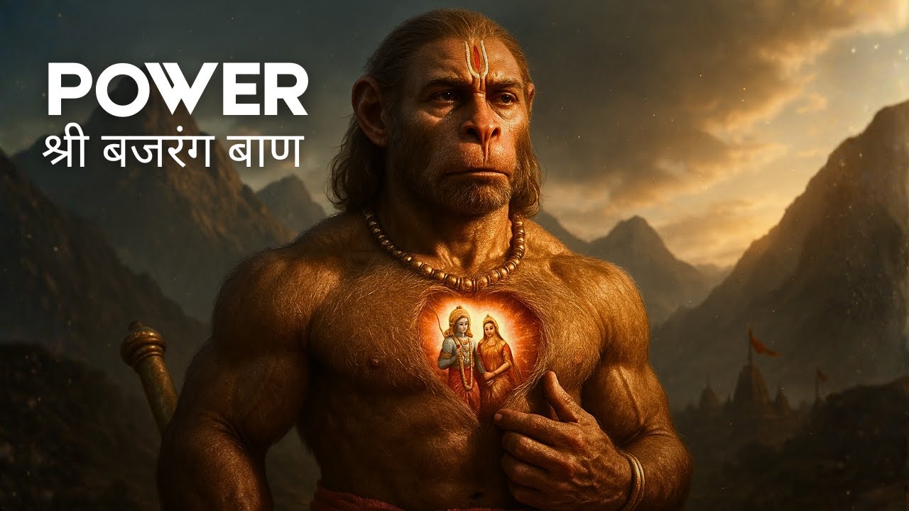 BAJRANG BAAN — The Ultimate Hanuman Mantra for Protection, Power & Courage