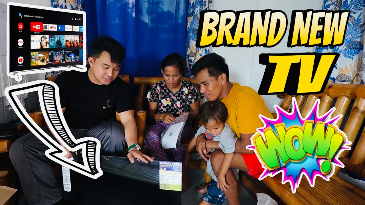 PAMILYA NG NANGANGALAKAL, MAY BAGONG SMART TV | FIRST TIME NILA MAGKAROON NETO