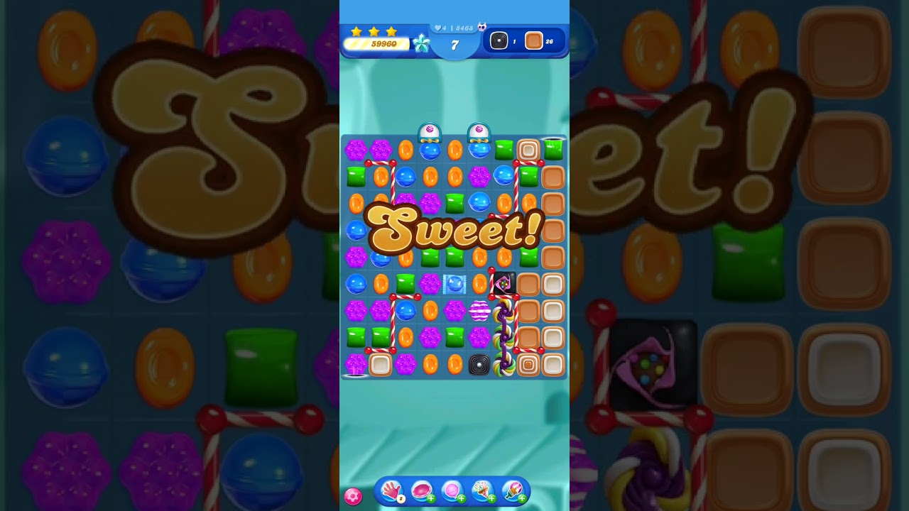 Candy Crush Saga - Level 8468 ⭐⭐⭐