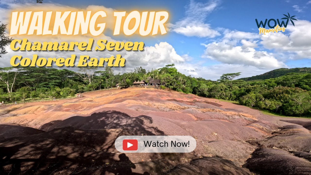 Chamarel Seven Colored Earth Geopark walking tour | Chamarel, Mauritius