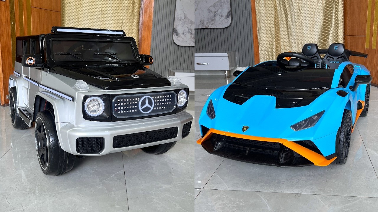 RC Mercedes G-Wagon Vs RC Lamborghini Car Unboxing & Testing | Shamshad Maker🔥🔥