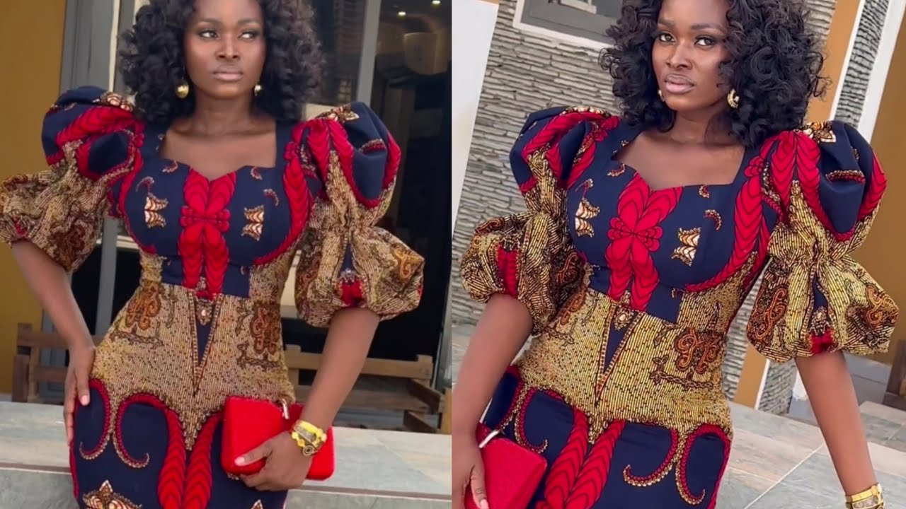 How to make a Stylish Double Puff Sleeve with Ankara