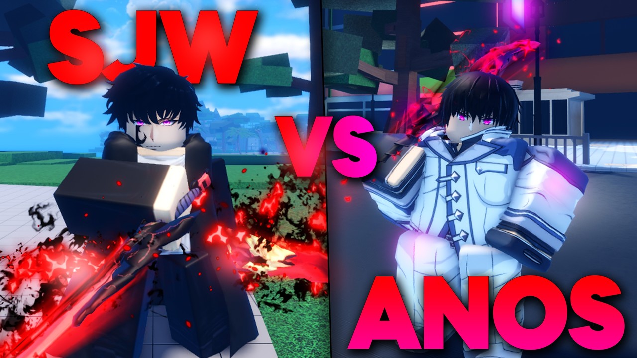 SUNG JINWOO VS ANOS DAMAGE COMPARISON WITH BEST BUILD BOTH (SAILOR PIECE)