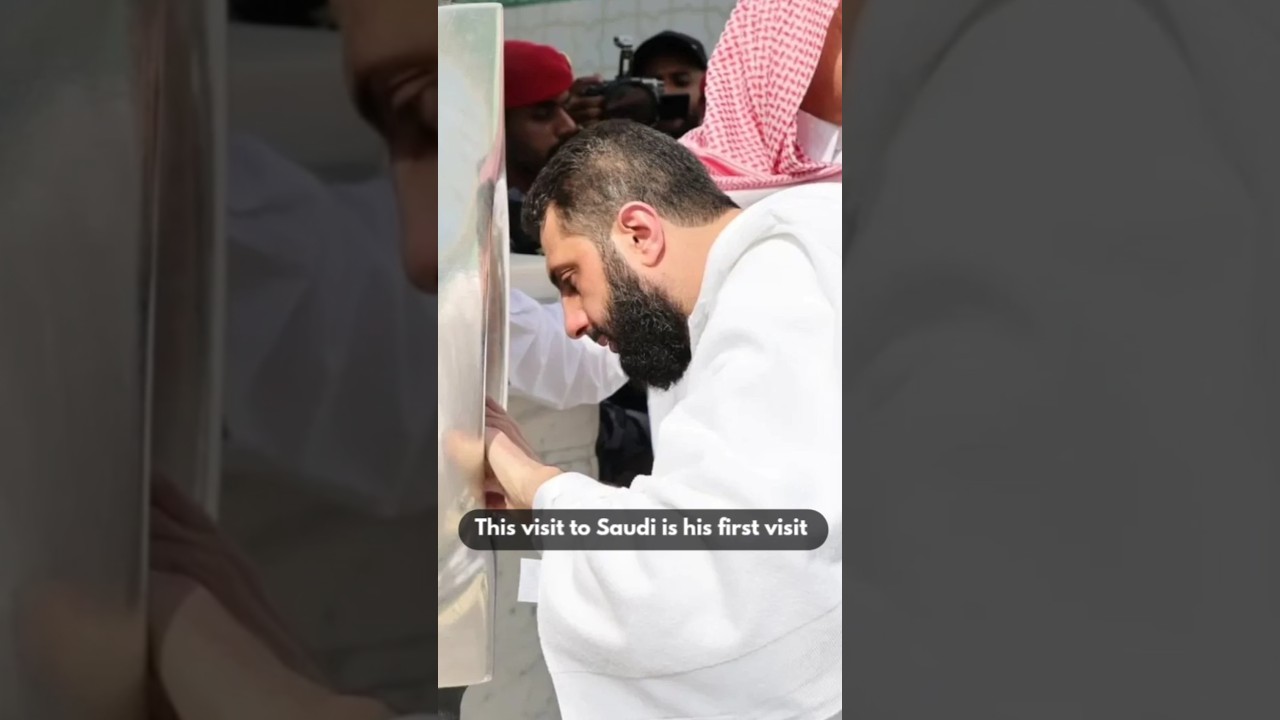 Syria President , Ahmed Al Sharaa performs Umrah  