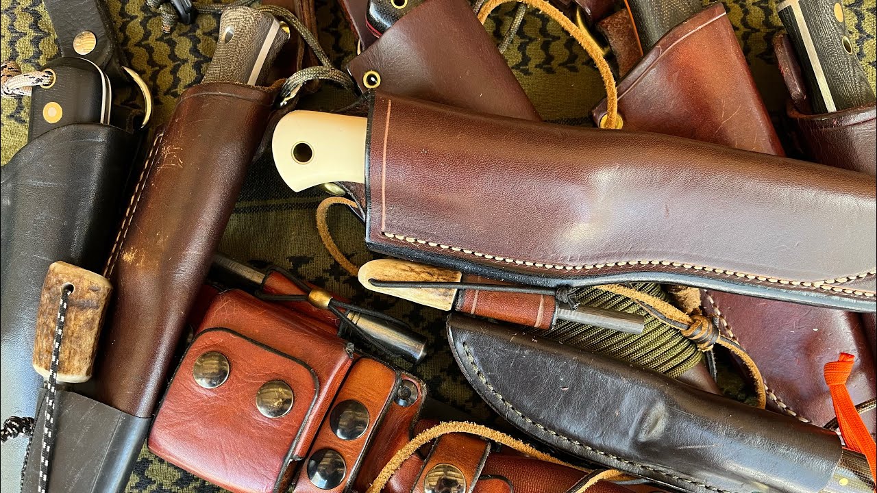 My Knife Collection.  Skookums, Woodlores and More...