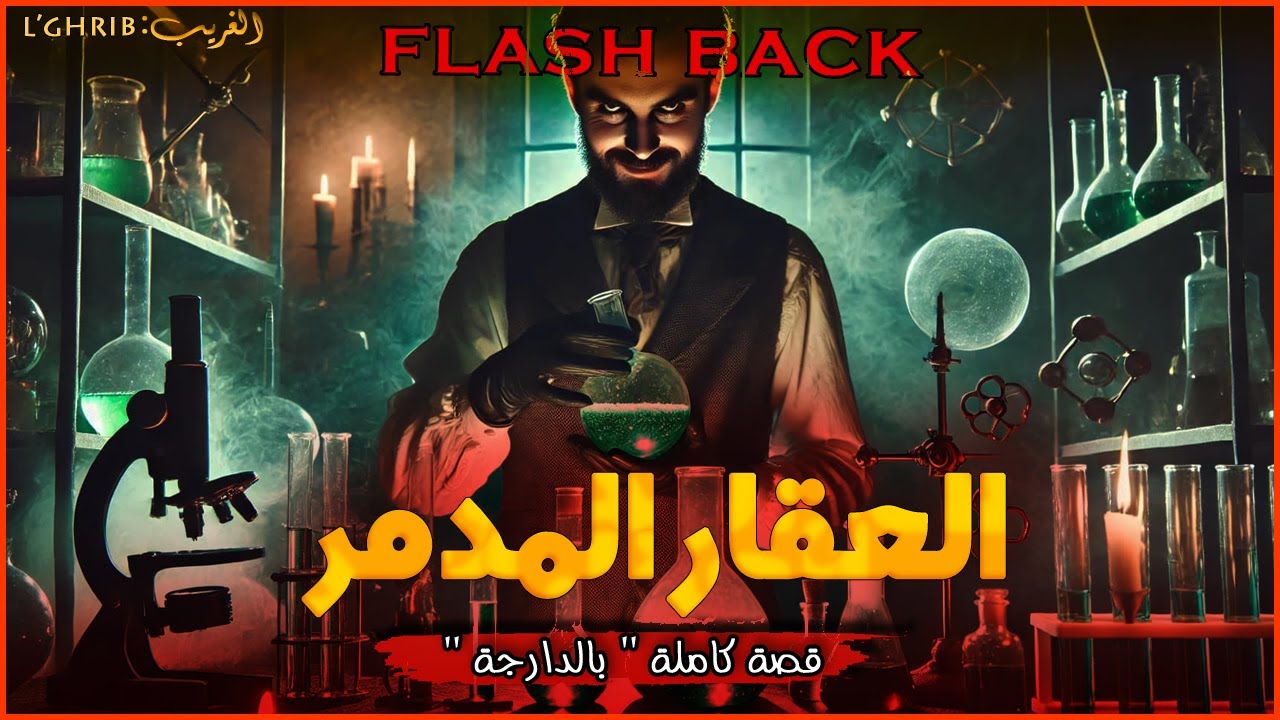 قصة مخترع عقار كايرجع ببنادم للزمن  الور { فلاش باك } قصة كاملة بالدارجة '' الغريب lghrib ''
