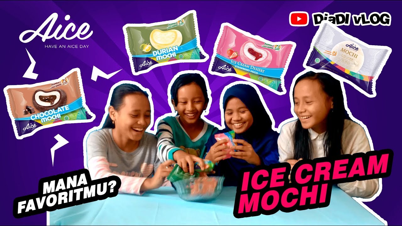 Ice Cream Mochi #AICE - Mana Favoritmu