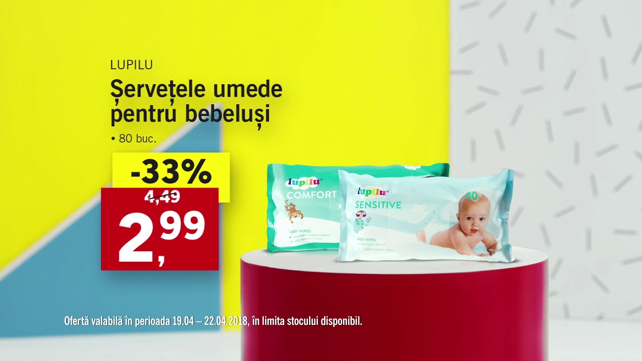 Scutece si servetele umede • din 19 Aprilie 2018