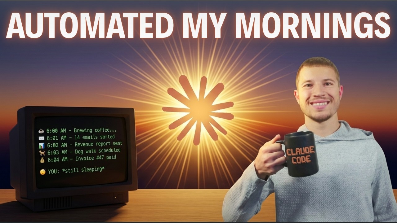 Claude Code Just Replaced My Morning Routine (Gamechanger)
