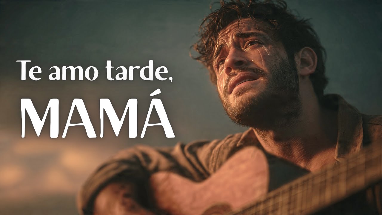 Te amo tarde, mamá 💔 Una canción para quien ya no está