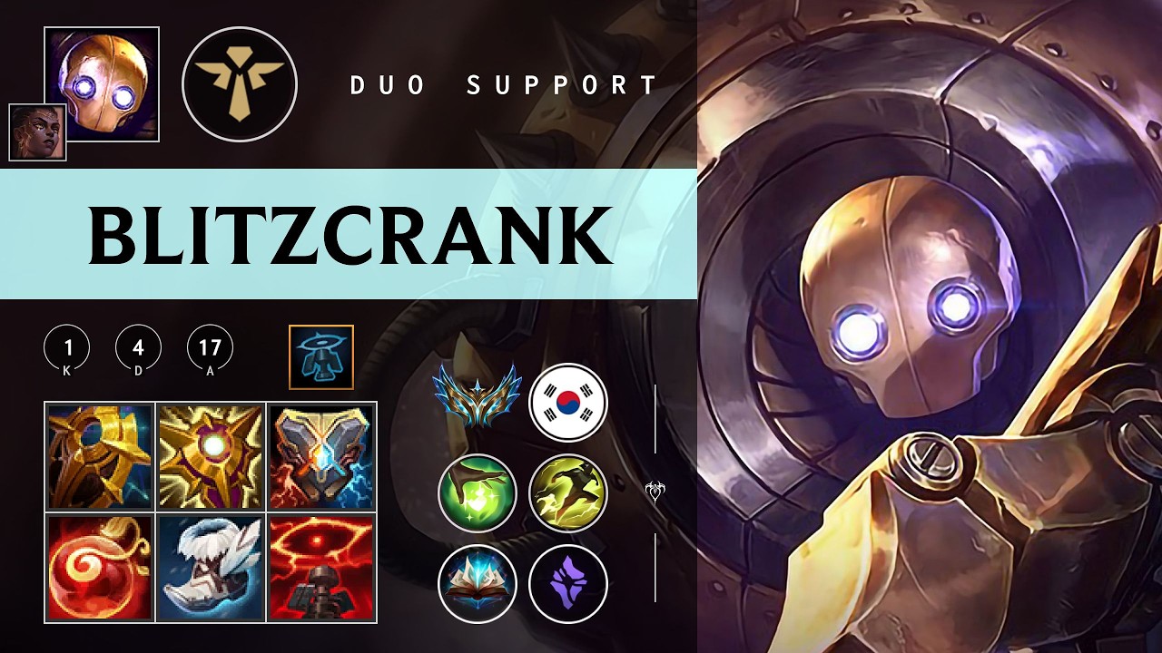 Blitzcrank Support vs Rakan - KR Challenger Patch 26.05