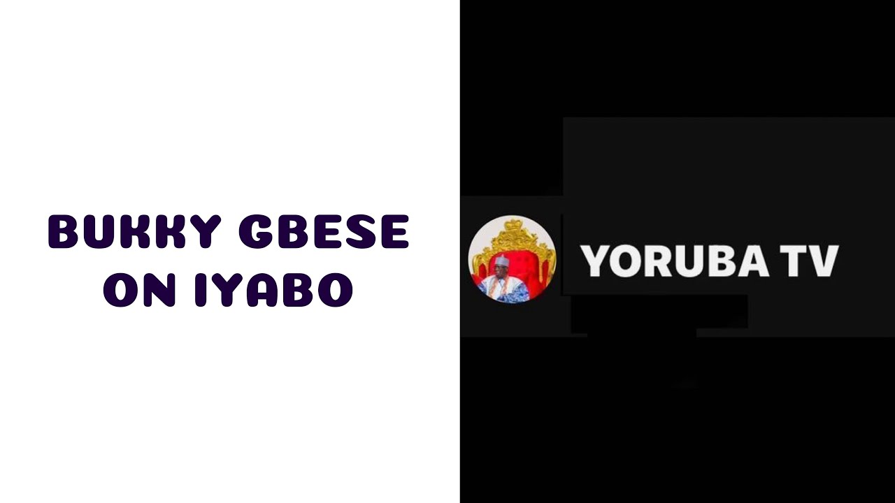 BUKKY GBESE IYA OLE GET OVER HERE 🤣