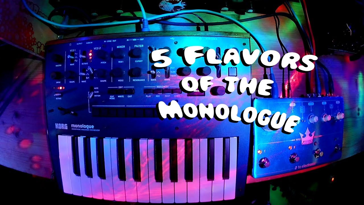 5 Flavors of the Korg Monologue