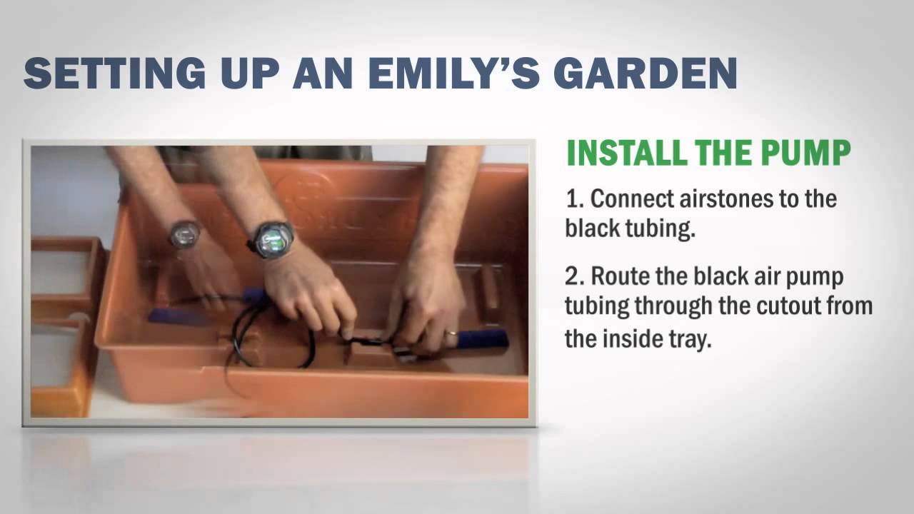 Setting Up the HydroFarm EMSYST Emily's Garden All-in-One Hydroponic System