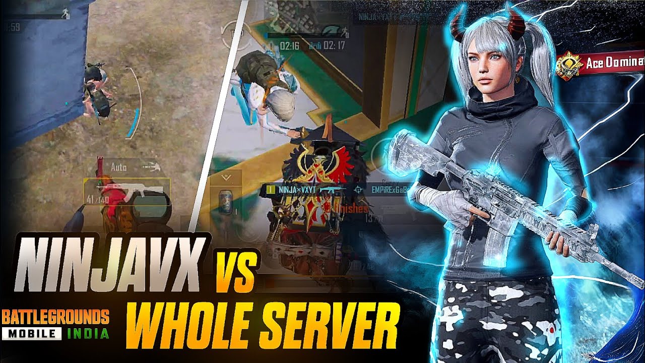 1 VS THE WHOLE SERVER! 🔥 NINJAVX God Level Clutches | iQOO Neo 10
