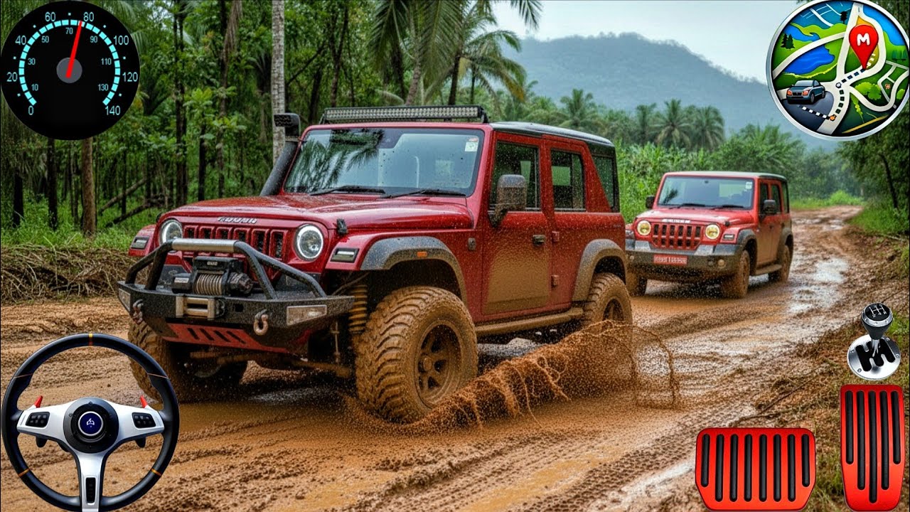 4x4 Offroad Jeep Driving Simulator 3D - Drive SUV 4x4 jeep Offroad Game - Android GamePlay part 30