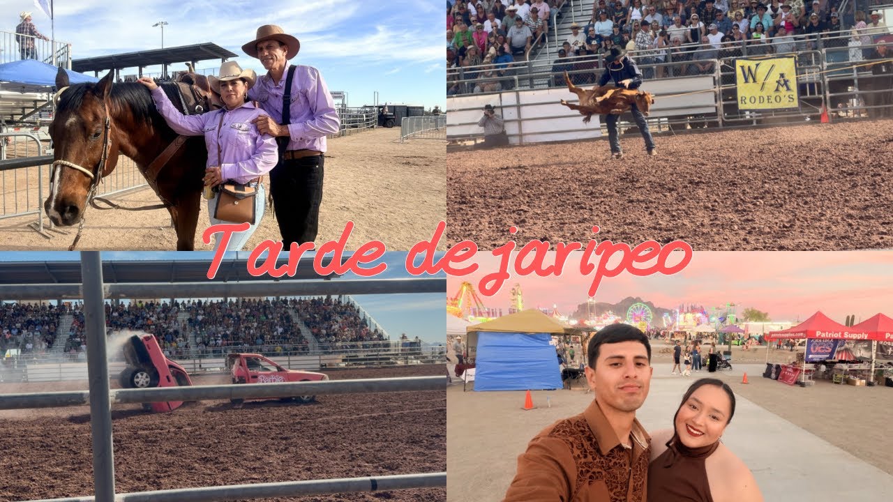 NOS FUIMOS A UN EVENTO DE RODEO!!🤠🏇🎡