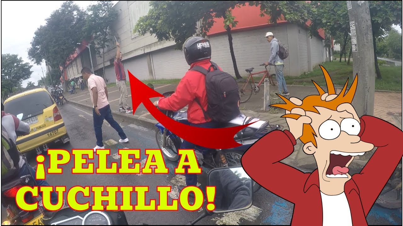 OBSERVACIONES DIARIAS! #CALI COLOMBIA 💥 PELEA A CUCHILLO 😳 💥 MOTOVLOG #16