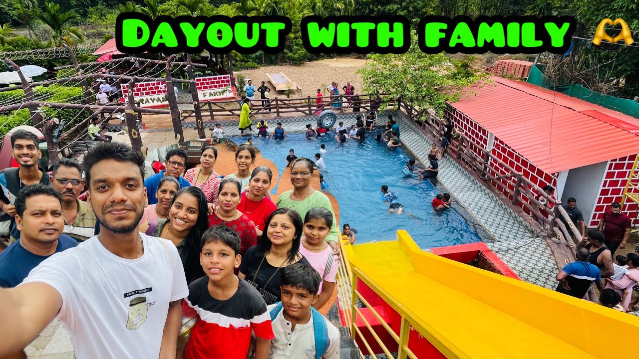 Dayout with my family at Narayan farm house Kopardem 📍| Dayout | family | Goa |