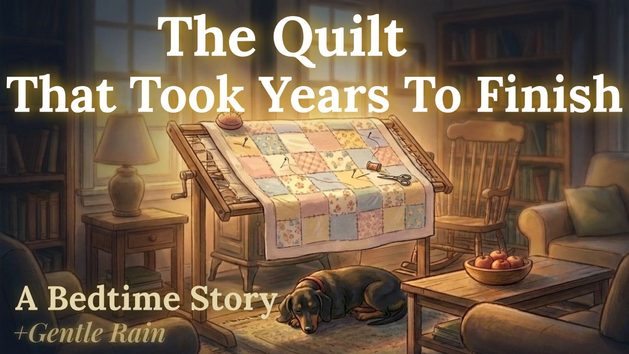 The Quilt That Took Years to Finish 🧵 A Cozy Bedtime Story