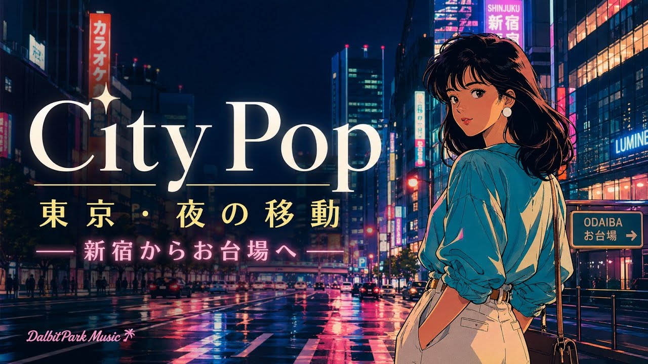 🎵 Japanese City Pop Vol.10『新宿からお台場へ』｜ Playlist