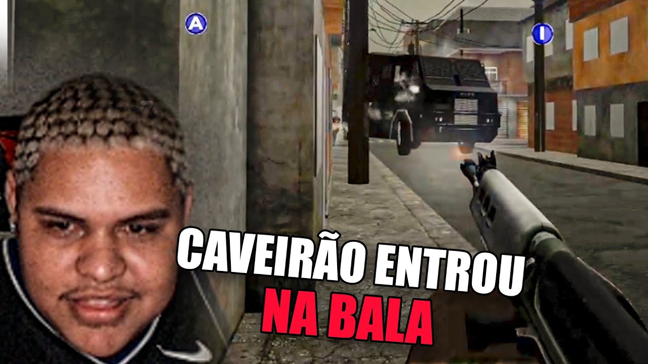 JMDECK JOGANDO ROBLOX NA FAVELA - MUITA BALA NO BLINDADO