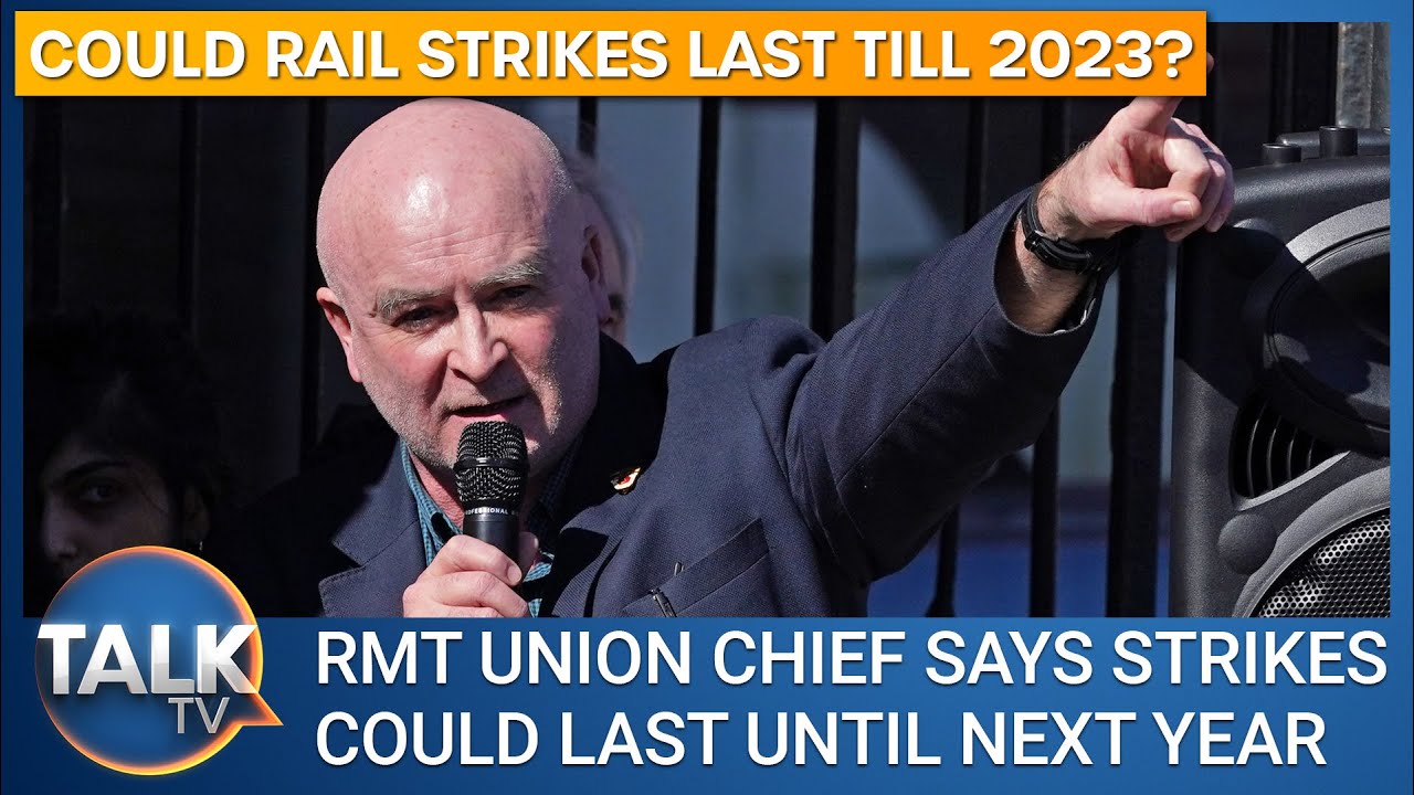 Rail Strikes could last till 2023 says Union boss Mick Lynch