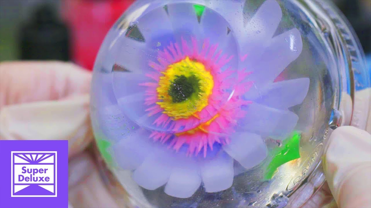 Gelatin Flower Art | Nice Content | Tatered