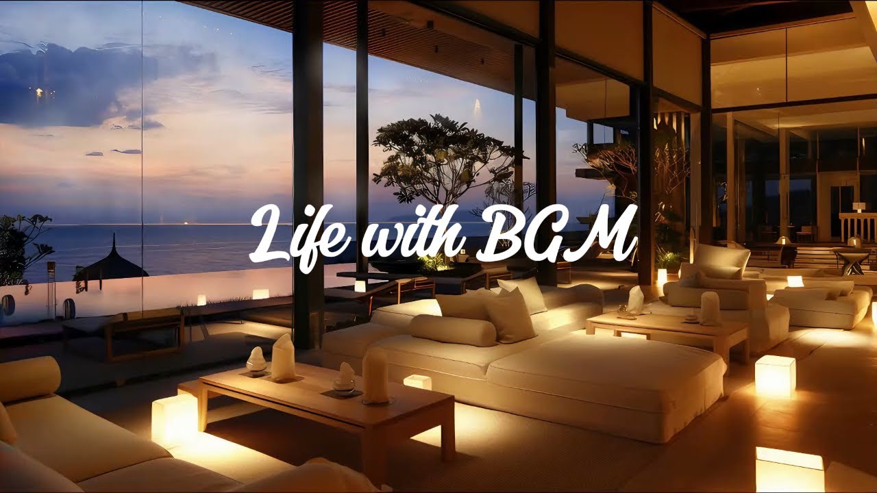 【Relaxing BGM】Hotel, Relaxation, Healing, Refreshment, Candle, Spa, City, Stylish. Comfort, Healing.