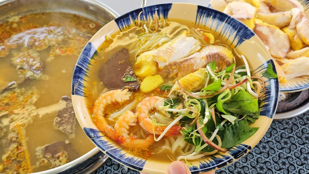 Cách Nấu Bún Cá Kiểu Châu Đốc Ngon Đặc Biệt 