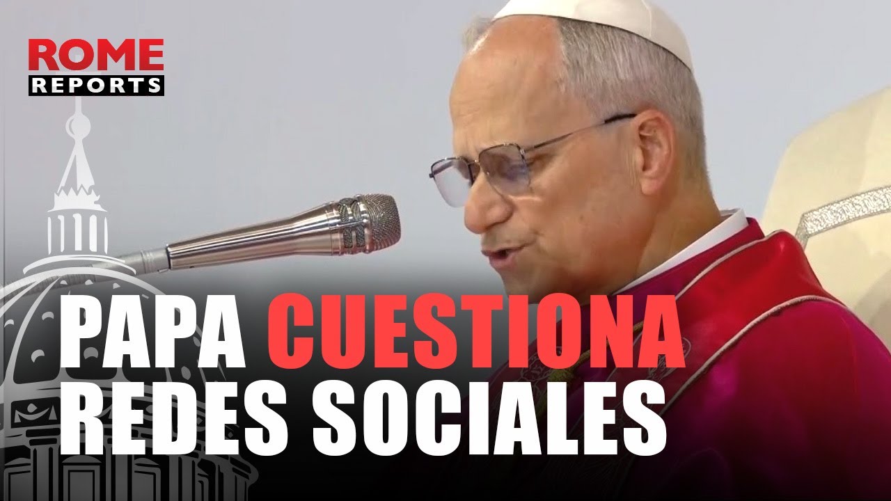 (SOLO VÍDEO): Preguntan al papa sobre las redes y las amistades: está fue la resupuesta de León XIV