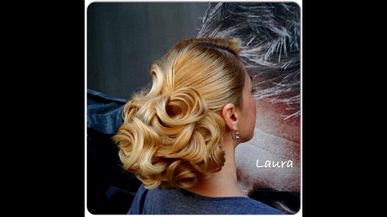 Lili Paul   coc elegant de mireasa  tutorial