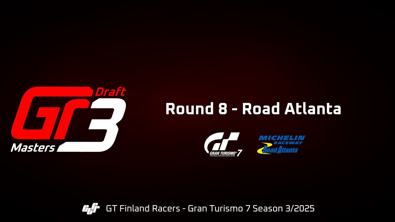 GTFR - Gr.3 Draft Masters - Osakilpailu 8/8 - Road Atlanta