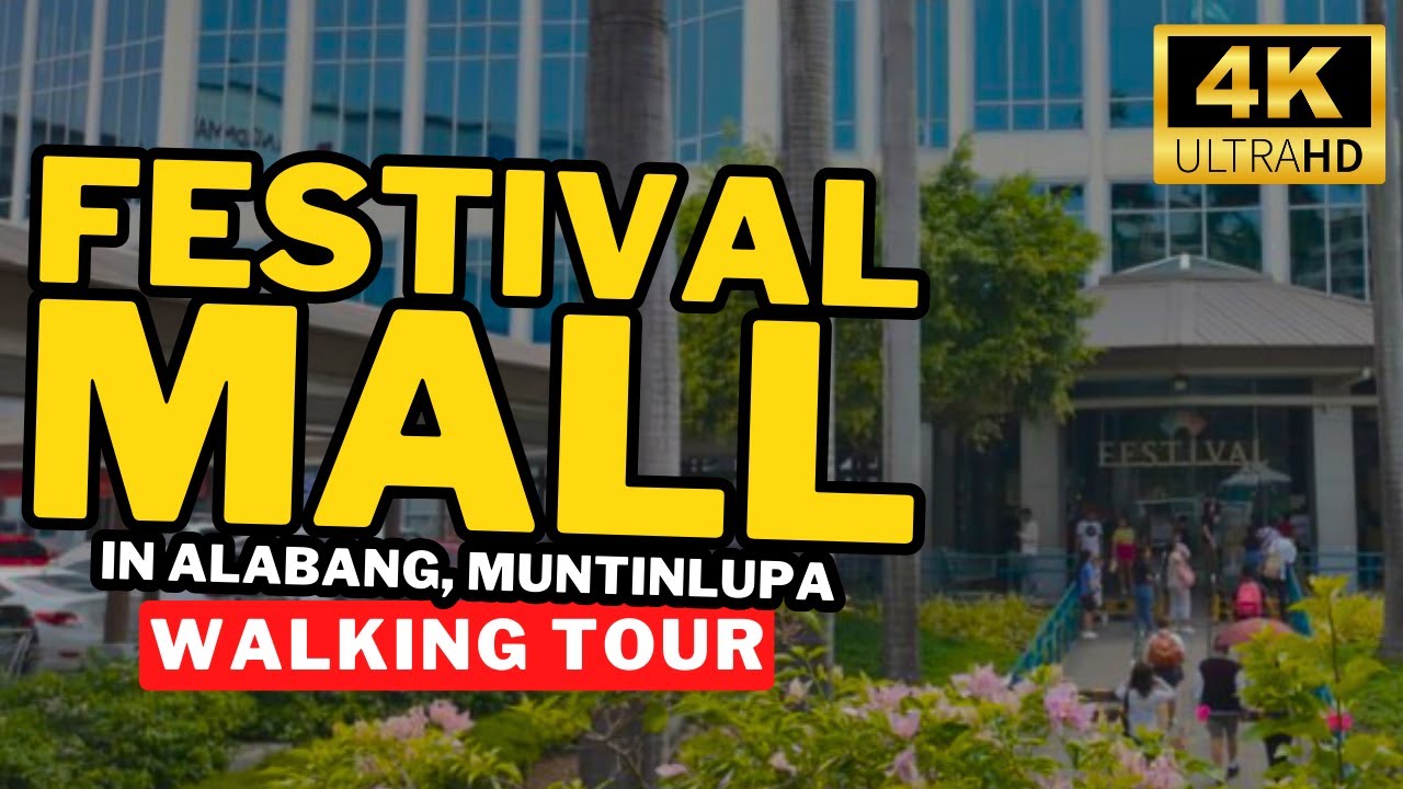 Inside FESTIVAL MALL: A Shopper’s Paradise in ALABANG, MUNTINLUPA 🇵🇭 | The Complete Walking Tour
